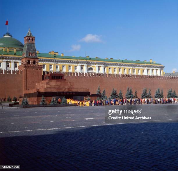 Trip to Moscow; Russia 1980s.