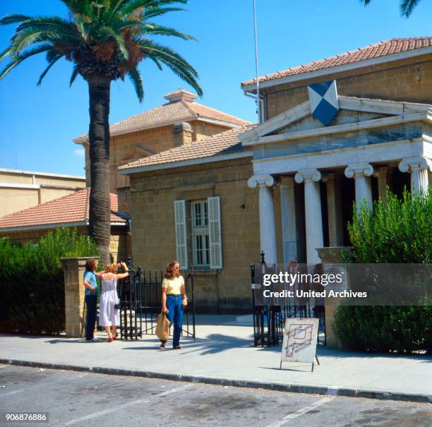 Trip to Nikosia, Cyprus, 1980s.