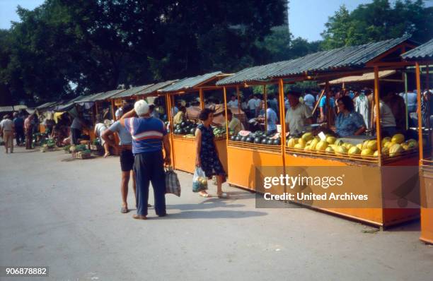 Trip to Varna, Bulgaria, 1980s.