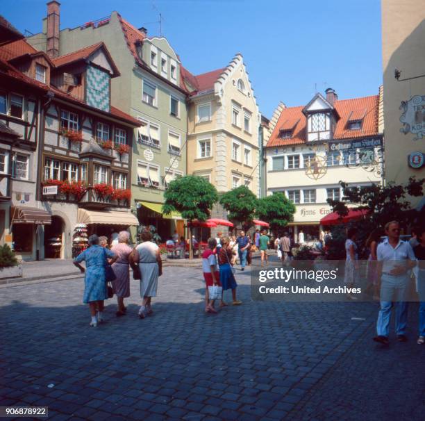 Trip to Lindau at Lake Constance, Germany 1980s.