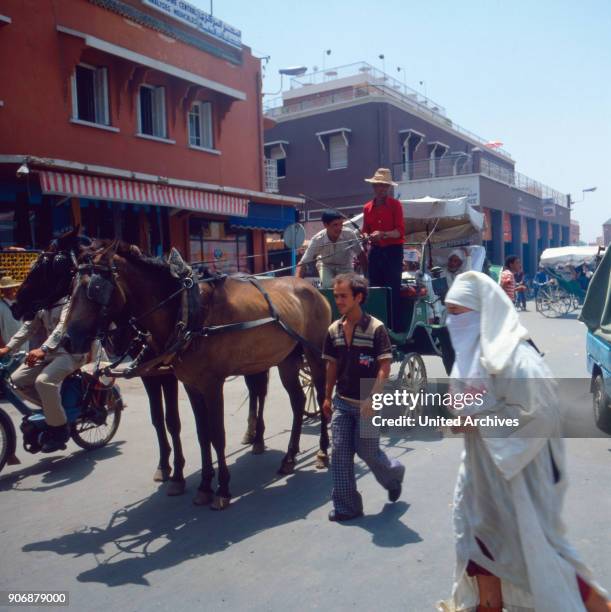 Trip to Marrakech, Morocco 1980s.