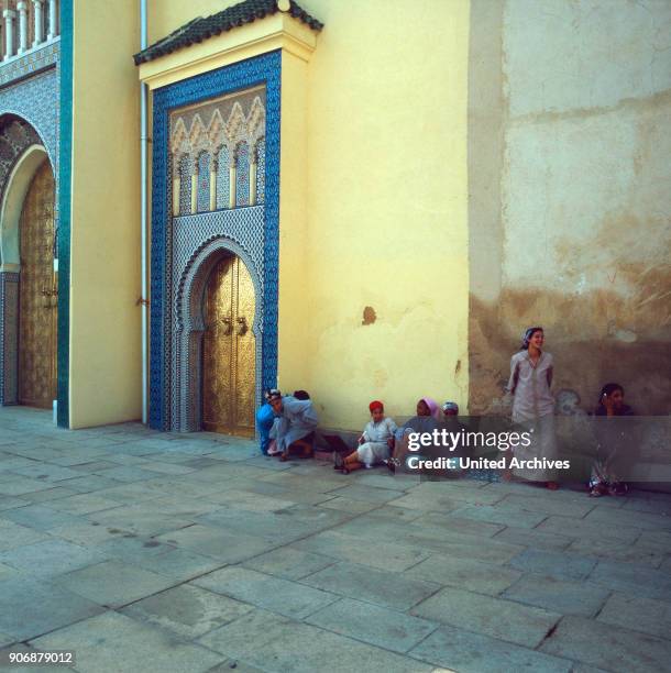 Trip to Fes, Morocco 1980s.