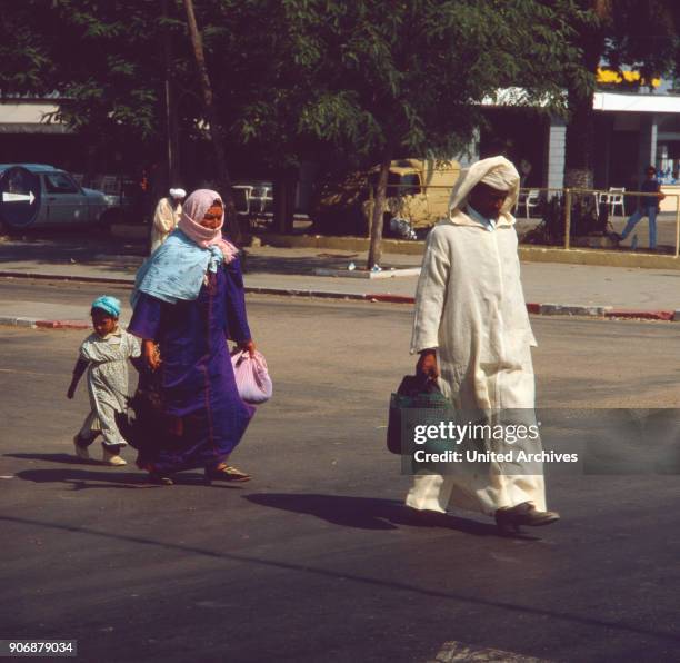 Trip to Morocco, 1980s.