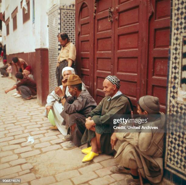 Trip to Morocco, 1980s.