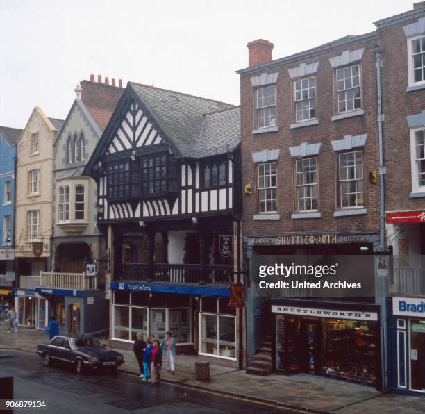 Trip to Chester, England 1980s.