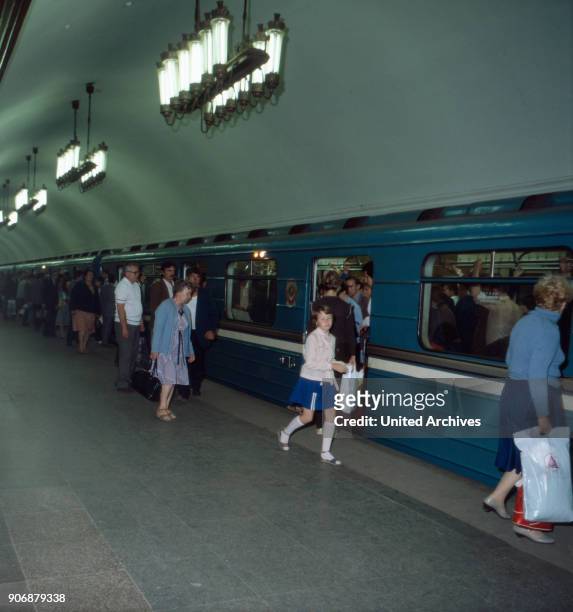 Trip to Moscow, Russia 1980s.