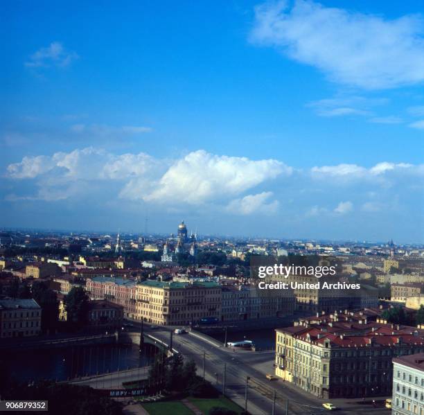 Trip to Saint Petersburg, Russia 1980s.