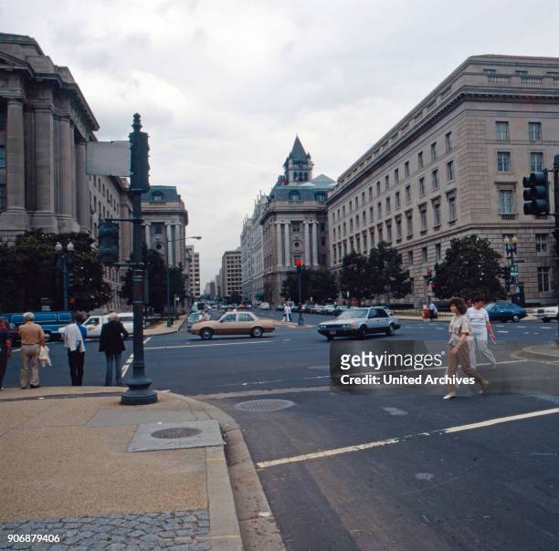 Trip to Washington D.C., USA 1980s.
