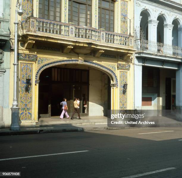 Trip to Havana, Cuba 1980s.