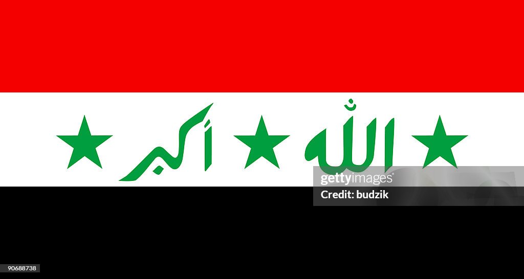 Flag of Iraq - vector version