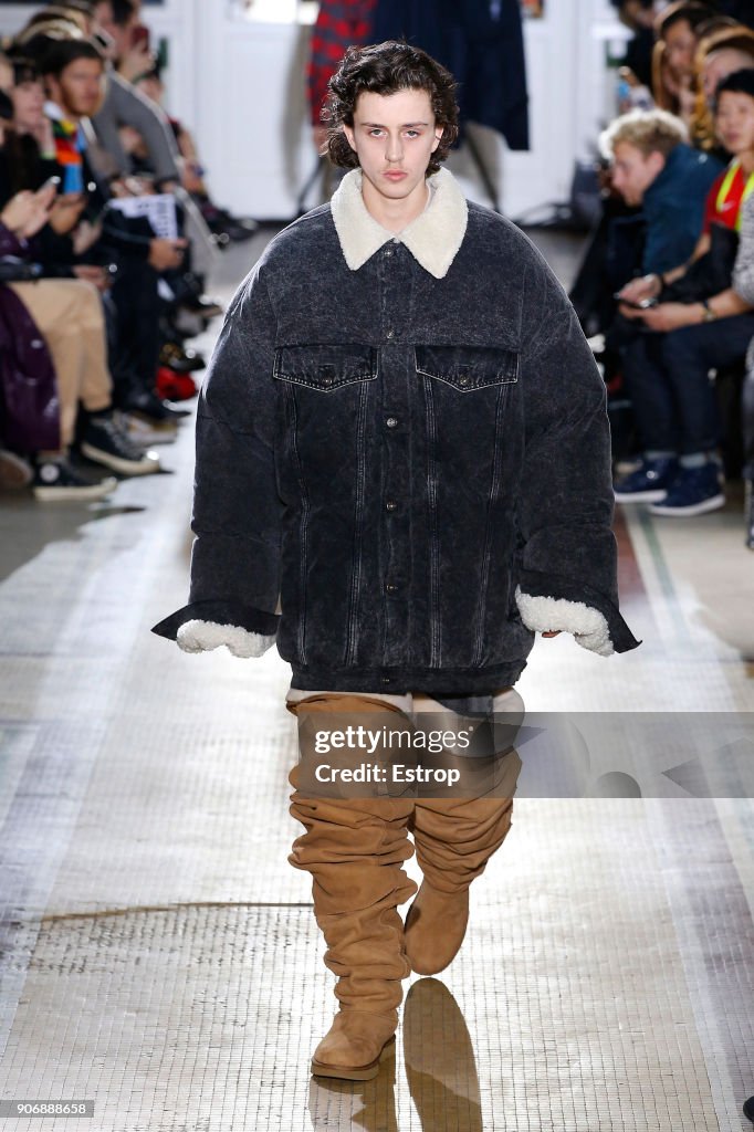 Y/Project : Runway - Paris Fashion Week - Menswear F/W 2018-2019