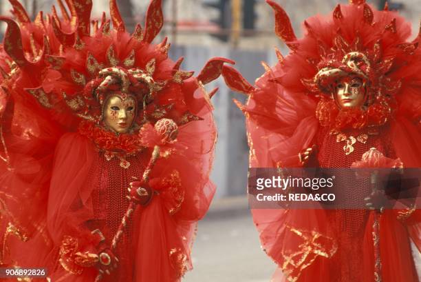 Carnival and Masks. Cento. Italy.