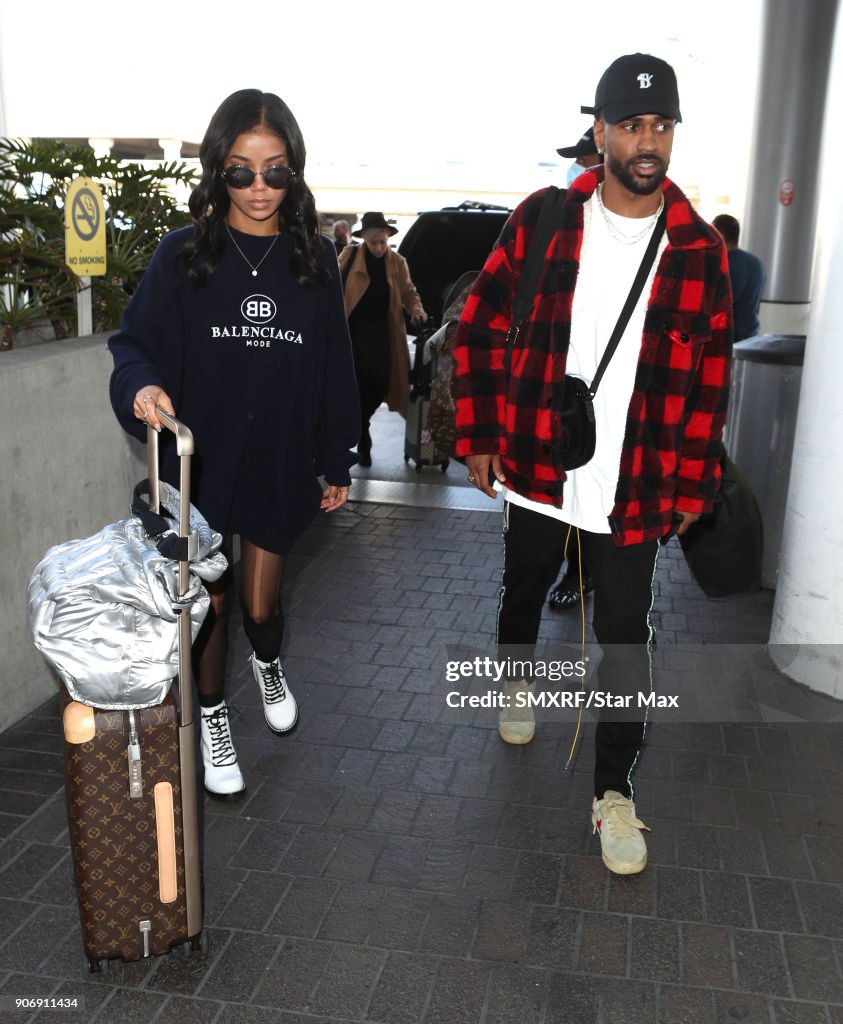 Celebrity Sightings In Los Angeles - January 18, 2018