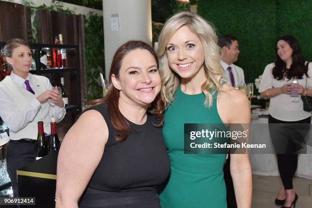 Guests attend Christie Brinkley Celebrates Her Partnership With Merz Aesthetics at Waldorf Astoria Beverly Hills on January 18, 2018 in Beverly...