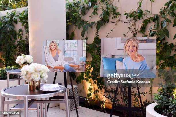 General view of atmosphere at Christie Brinkley Celebrates Her Partnership With Merz Aesthetics at Waldorf Astoria Beverly Hills on January 18, 2018...