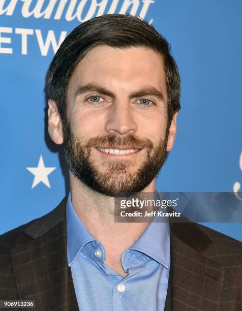 Actor Wes Bentley attends Paramount Network launch party at Sunset Tower on January 18, 2018 in Los Angeles, California.