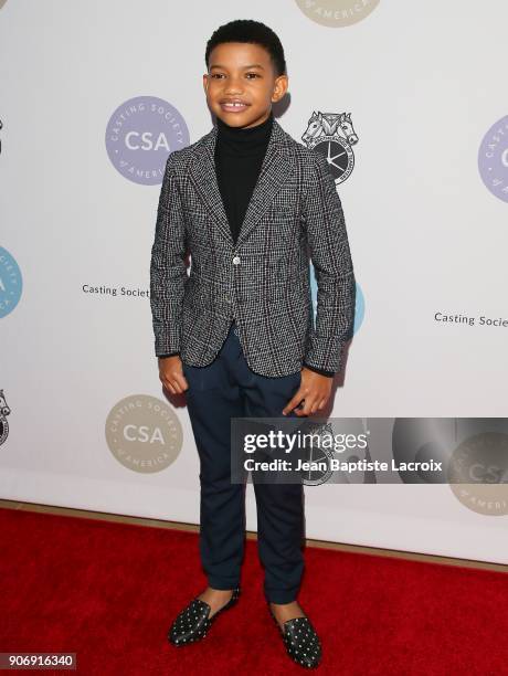 Lonnie Chavis attends the Casting Society Of America's 33rd Annual Artios Awards at The Beverly Hilton Hotel on January 18, 2018 in Beverly Hills,...