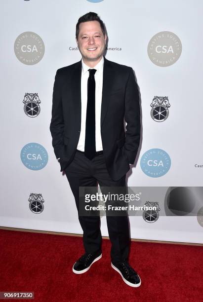 Casting Director Rich Delia attends the Casting Society Of America's 33rd Annual Artios Awards at The Beverly Hilton Hotel on January 18, 2018 in...