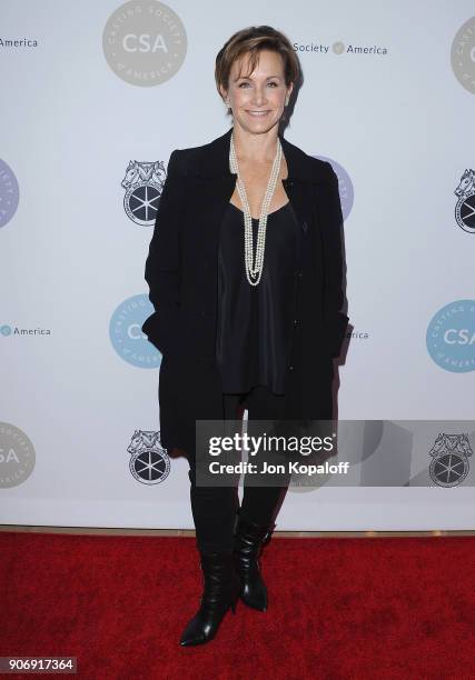 Gabrielle Carteris attends the Casting Society Of America's 33rd Annual Artios Awards at The Beverly Hilton Hotel on January 18, 2018 in Beverly...