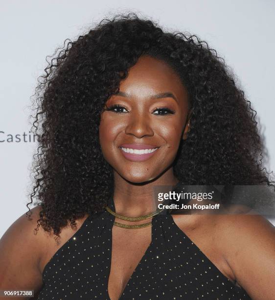 Saycon Sengbloh attends the Casting Society Of America's 33rd Annual Artios Awards at The Beverly Hilton Hotel on January 18, 2018 in Beverly Hills,...