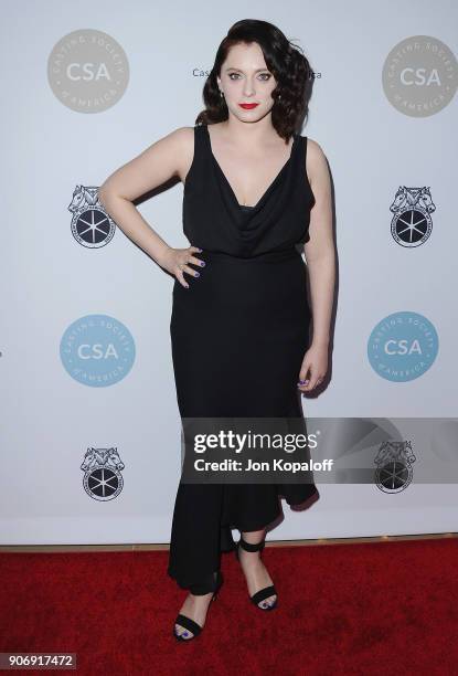 Rachel Bloom attends the Casting Society Of America's 33rd Annual Artios Awards at The Beverly Hilton Hotel on January 18, 2018 in Beverly Hills,...