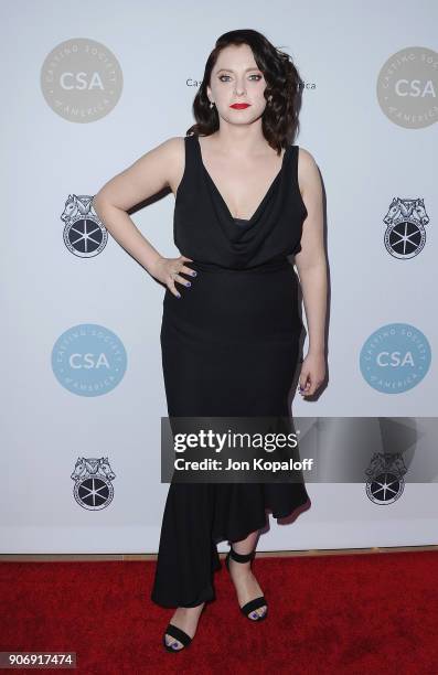 Rachel Bloom attends the Casting Society Of America's 33rd Annual Artios Awards at The Beverly Hilton Hotel on January 18, 2018 in Beverly Hills,...