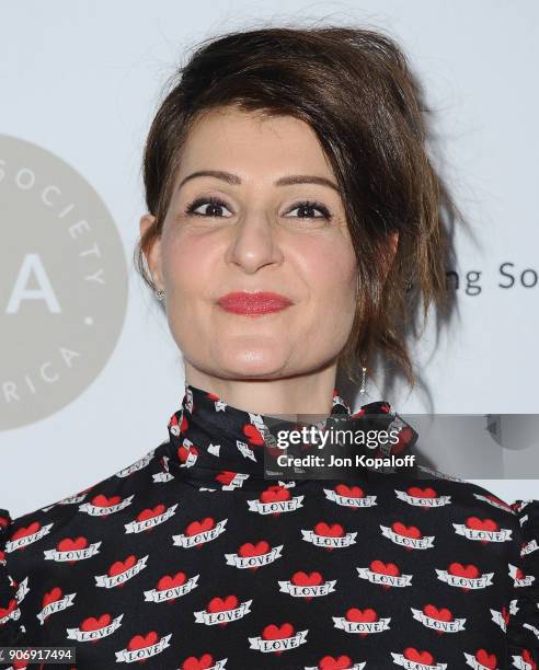 Nia Vardalos attends the Casting Society Of America's 33rd Annual Artios Awards at The Beverly Hilton Hotel on January 18, 2018 in Beverly Hills,...