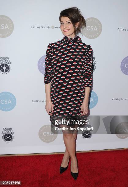 Nia Vardalos attends the Casting Society Of America's 33rd Annual Artios Awards at The Beverly Hilton Hotel on January 18, 2018 in Beverly Hills,...