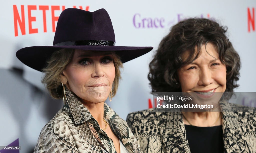 Premiere Of Netflix's "Grace And Frankie" Season 4 - Arrivals