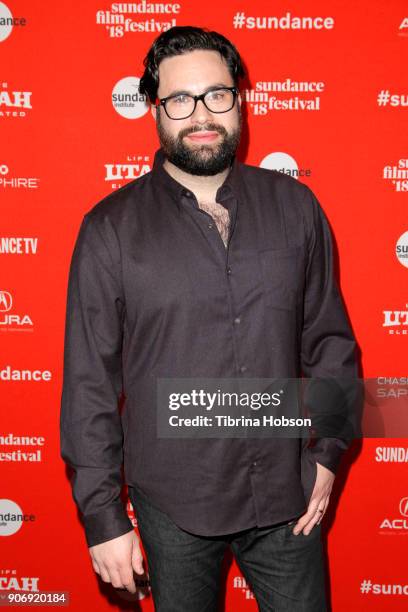 Director Brett Haley attends the Volunteer Screening Of "Hearts Beat Loud" Premiere during the 2018 Sundance Film Festival at Park City Library on...