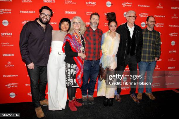 Director Brett Haley, Actors Kiersey Clemons, Nick Offerman, Sasha Lane, Ted Danson and Co-Writer Marc Basch attend the Volunteer Screening Of...