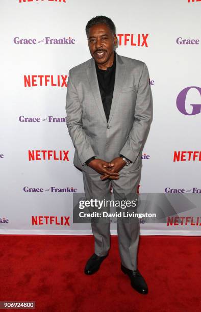 Actor Ernie Hudson attends the premiere of Netflix's "Grace and Frankie" Season 4 at ArcLight Cinemas on January 18, 2018 in Culver City, California.