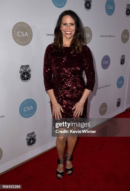 Amy Landecker attends the Casting Society Of America's 33rd Annual Artios Awards at The Beverly Hilton Hotel on January 18, 2018 in Beverly Hills,...