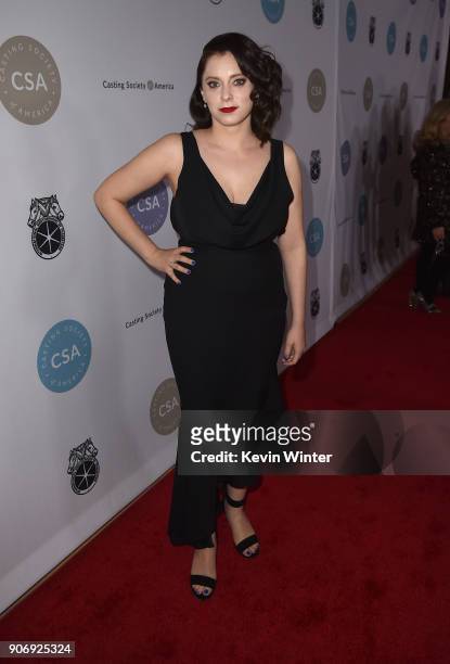 Rachel Bloom attends the Casting Society Of America's 33rd Annual Artios Awards at The Beverly Hilton Hotel on January 18, 2018 in Beverly Hills,...
