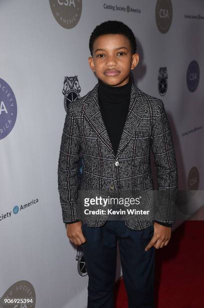 Lonnie Chavis attends the Casting Society Of America's 33rd Annual Artios Awards at The Beverly Hilton Hotel on January 18, 2018 in Beverly Hills,...