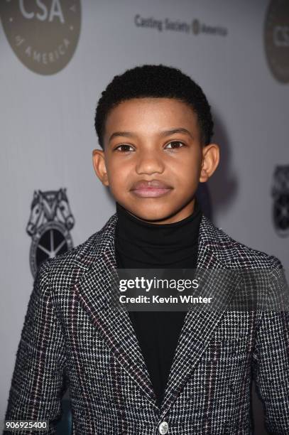 Lonnie Chavis attends the Casting Society Of America's 33rd Annual Artios Awards at The Beverly Hilton Hotel on January 18, 2018 in Beverly Hills,...