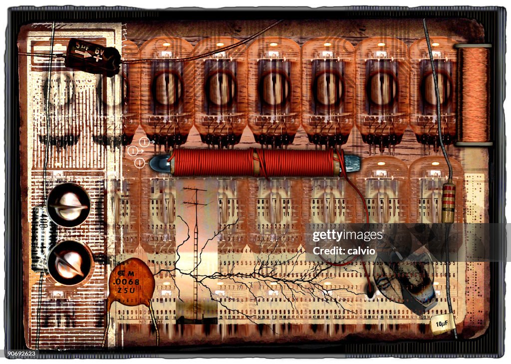 Retro Electro High-Res Stock Photo - Getty Images