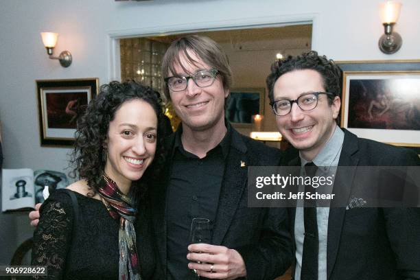 Anna Stelhhoff, Justin Roberts, and Robert Dillon attend The Recording Academy Chicago Chapter Nominee Reception and Membership Celebration on...