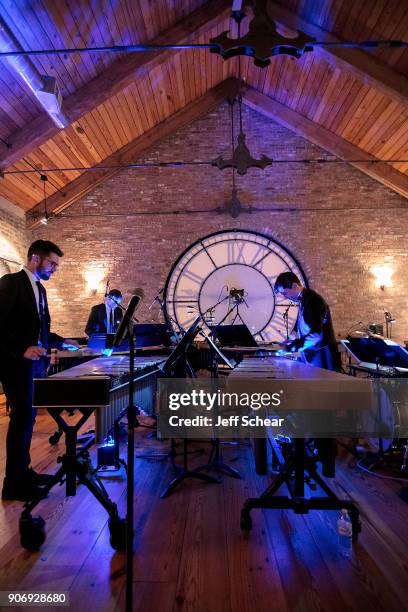 Third Coast Percussion performs at The Recording Academy Chicago Chapter Nominee Reception and Membership Celebration on January 18, 2018 in Chicago,...