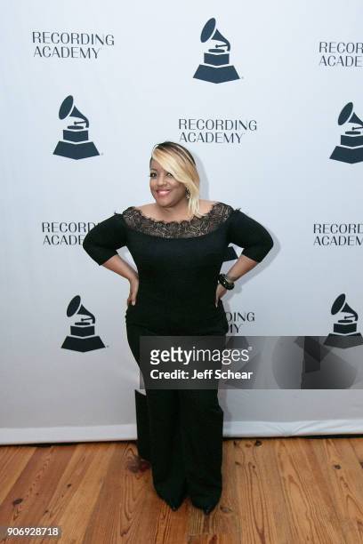 Anita Wilson attends The Recording Academy Chicago Chapter Nominee Reception and Membership Celebration on January 18, 2018 in Chicago, Illinois.