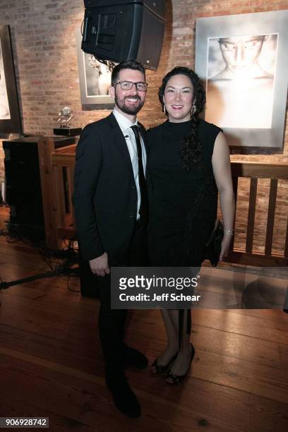 Peter and Jana Martin attend The Recording Academy Chicago Chapter Nominee Reception and Membership Celebration on January 18, 2018 in Chicago,...