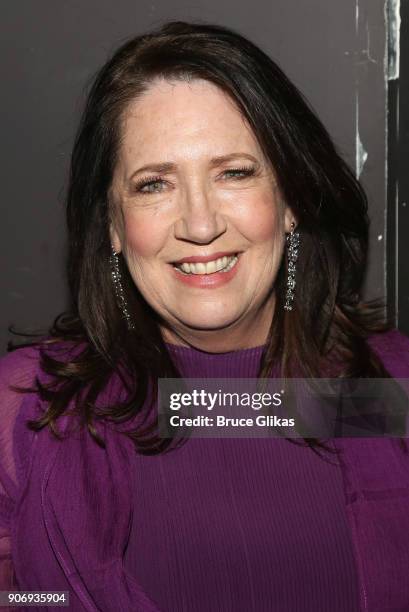 Ann Dowd poses backstage at The 33rd Annual Artios Awards given for excellence in casting at Stage 48 on January 18, 2018 in New York City.