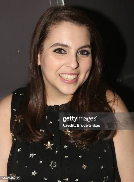 Beanie Feldstein poses backstage at The 33rd Annual Artios Awards given for excellence in casting at Stage 48 on January 18, 2018 in New York City.