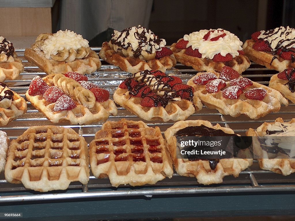 Brussels waffles from belgium