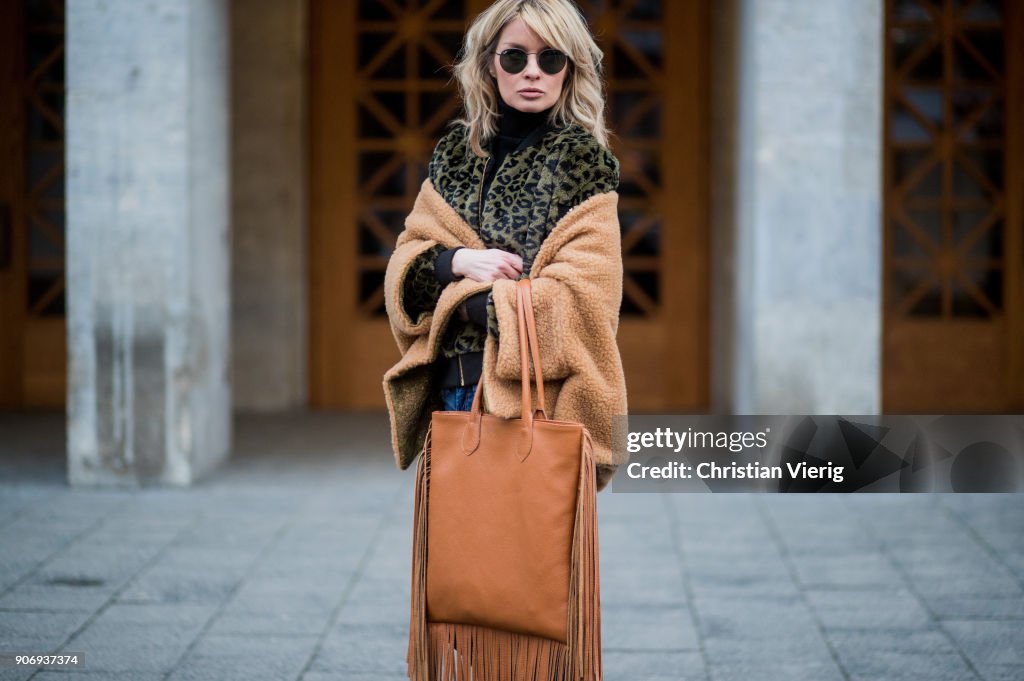 Street Style - Berlin Fashion Week January 2018