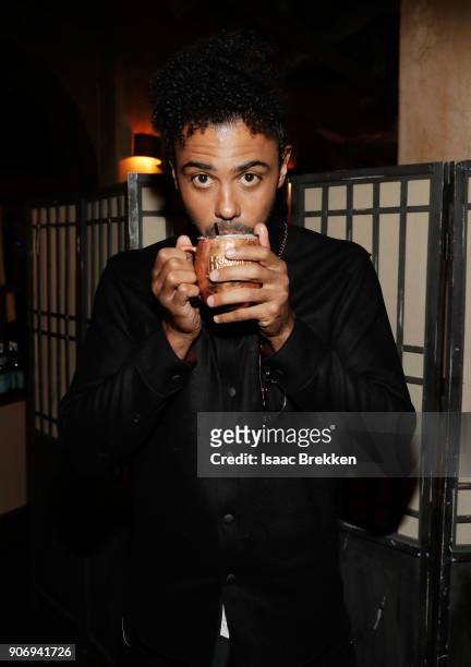 Daveed Diggs attends the "Blindspotting" world premiere afterparty during Sundance Film Festival 2018 at 501 On Main on January 18, 2018 in Park...