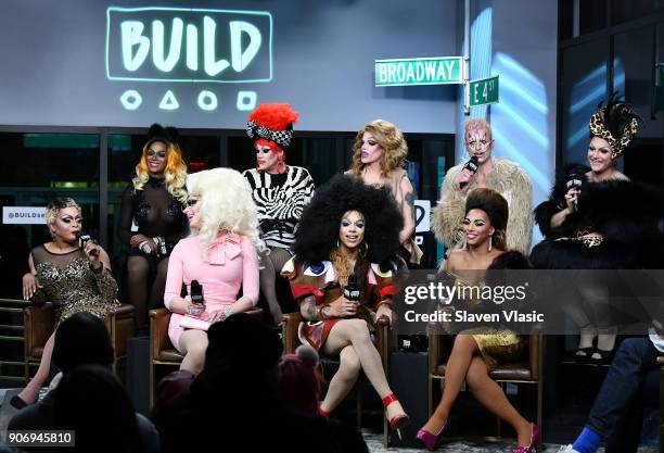 Personalities Chi Chi DeVayne, Thorgy Thor, Morgan McMichaels, Milk and BenDeLaCreme TV Personalities Kennedy Davenport, Trixie Mattel, Aja and...