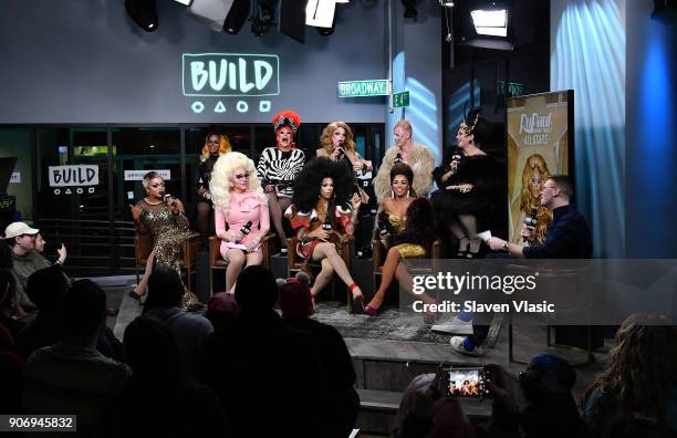 Personalities Chi Chi DeVayne, Thorgy Thor, Morgan McMichaels, Milk and BenDeLaCreme TV Personalities Kennedy Davenport, Trixie Mattel, Aja and...