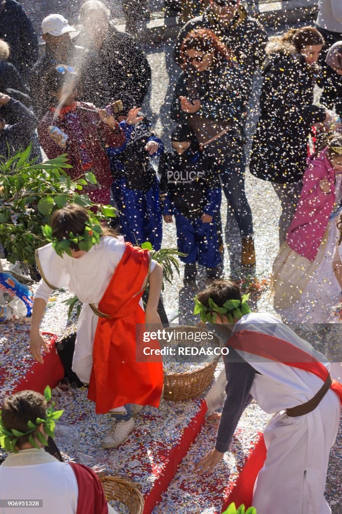 Macerata Carnival 2017. Marche. Italy. Europe