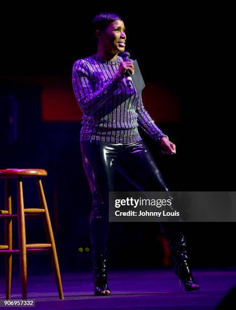 Sommore performs onstage at the Miami Festival Of Laughs at James L. Knight Center on January 13, 2017 in Miami, Florida.